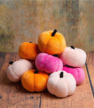 Velvet Pumpkin Decoration