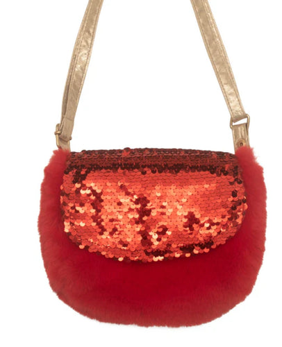 Sequin Velvet Bag