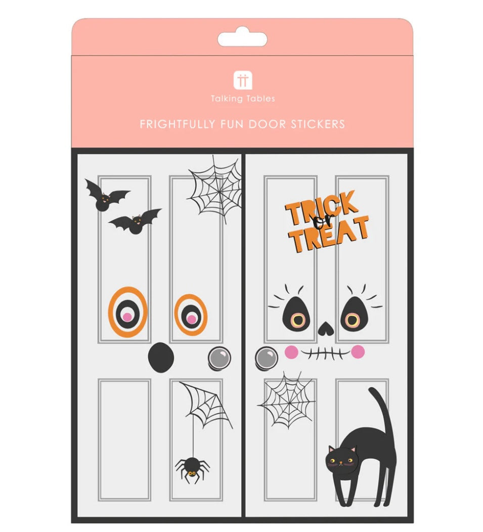 Halloween Door Stickers . A3 sheets . 6pack