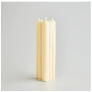 7/8 Ivory Dinner Candles Gift Pack